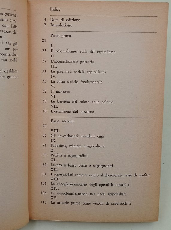Il colonialismo oggi: economia e ideologia