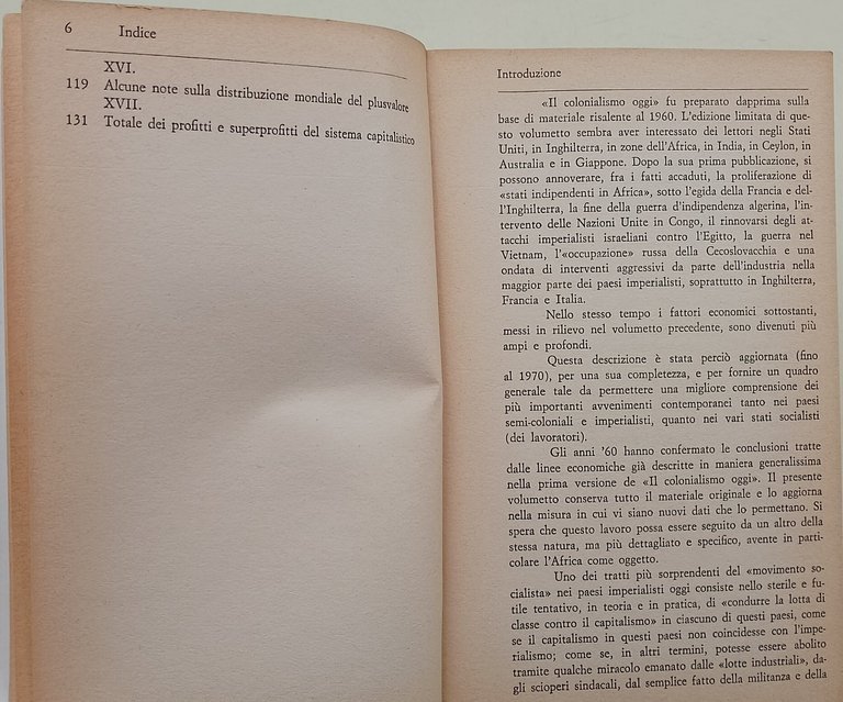 Il colonialismo oggi: economia e ideologia