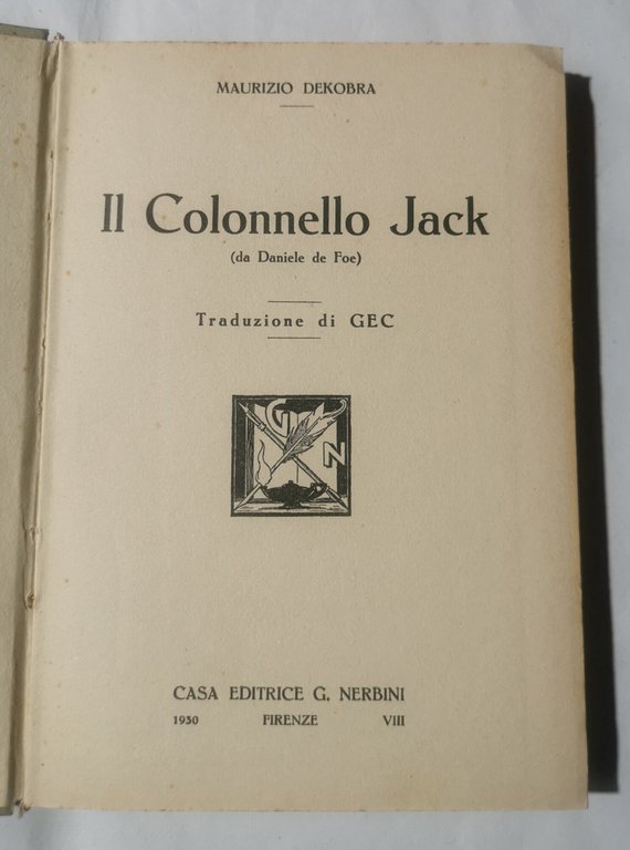 Il colonnello Jack