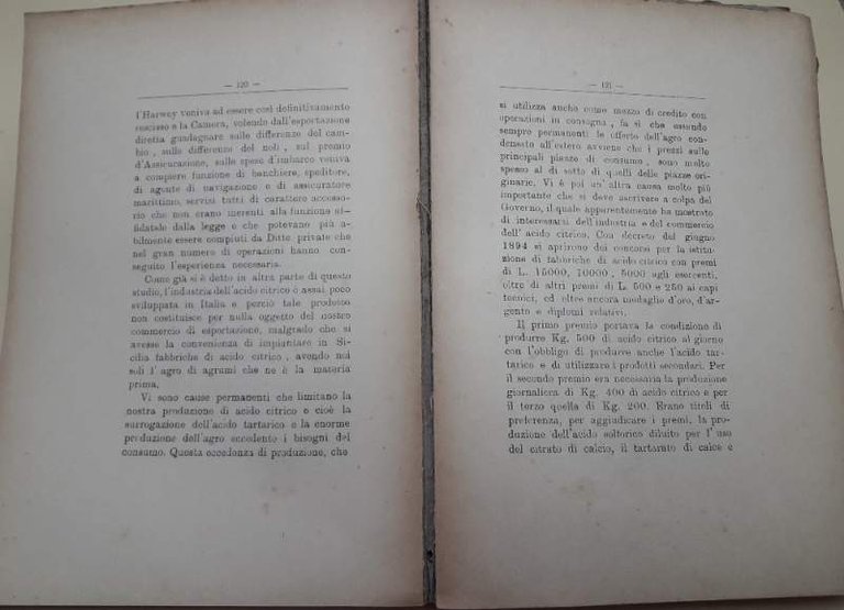 IL COMMERCIO AGRUMARIO(SAGGIO DI TECNICA MERCANTILE)(1924)