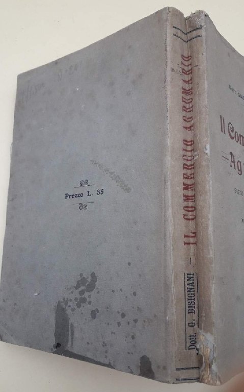 IL COMMERCIO AGRUMARIO(SAGGIO DI TECNICA MERCANTILE)(1924)