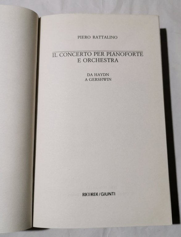 Il concerto per pianoforte e orchestra da Haydn a Gershwin | Immagine Gallery 2