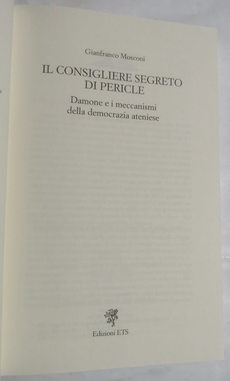 Il consigliere segreto di Pericle - Damone e i meccanismi … | Immagine Gallery 2