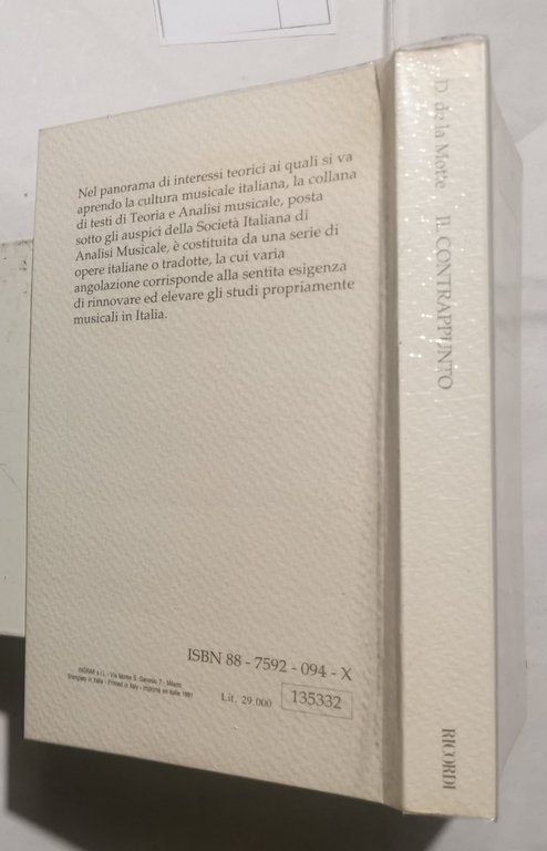 Il contrappunto - Un libro da leggere e da studiare