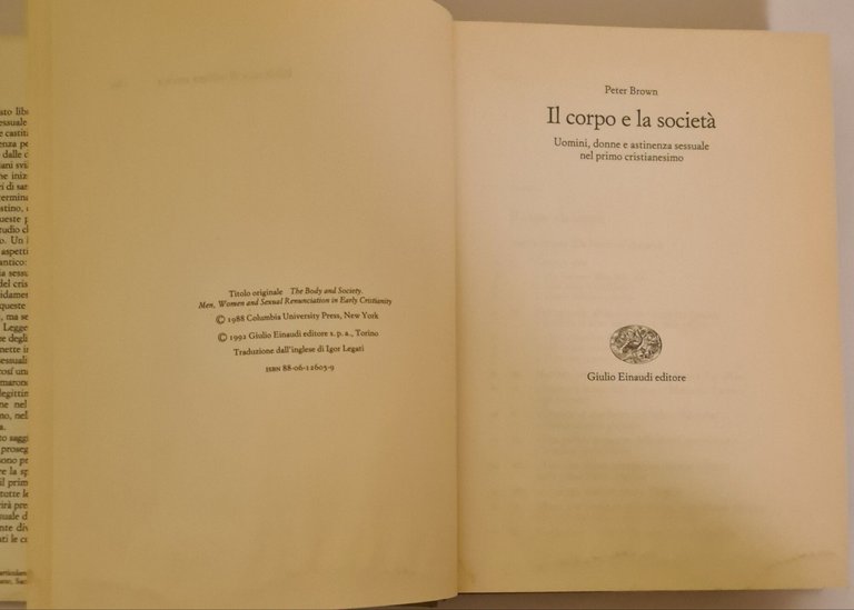 Il corpo e la società - Uomini, donne e astinenza …