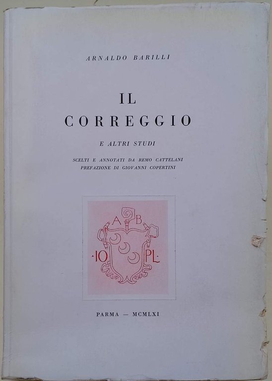 IL CORREGGIO E ALTRI STUDI(1961)