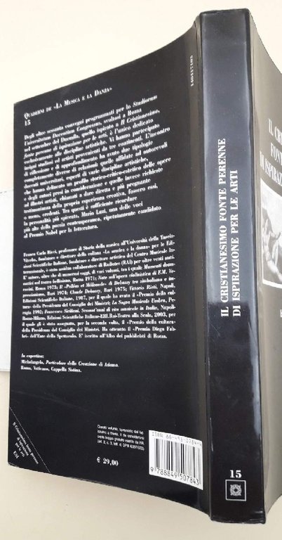 IL CRISTIANESIMO FONTE PERENNE DI ISPIRAZIONE PER LE ARTI(2004)