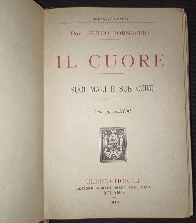 Il cuore suoi mali e sue cure