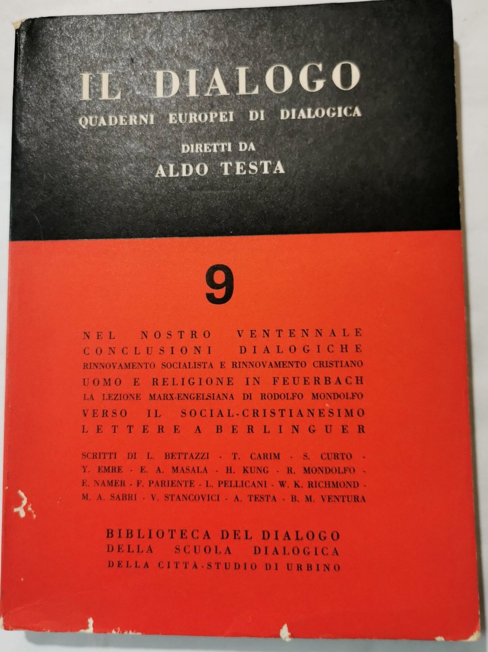 Il Dialogo - Quaderni europei di dialogica | Immagine principale
