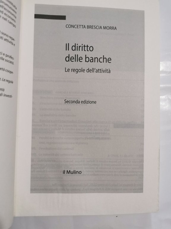 Il diritto delle banche - Le regole dell'attività