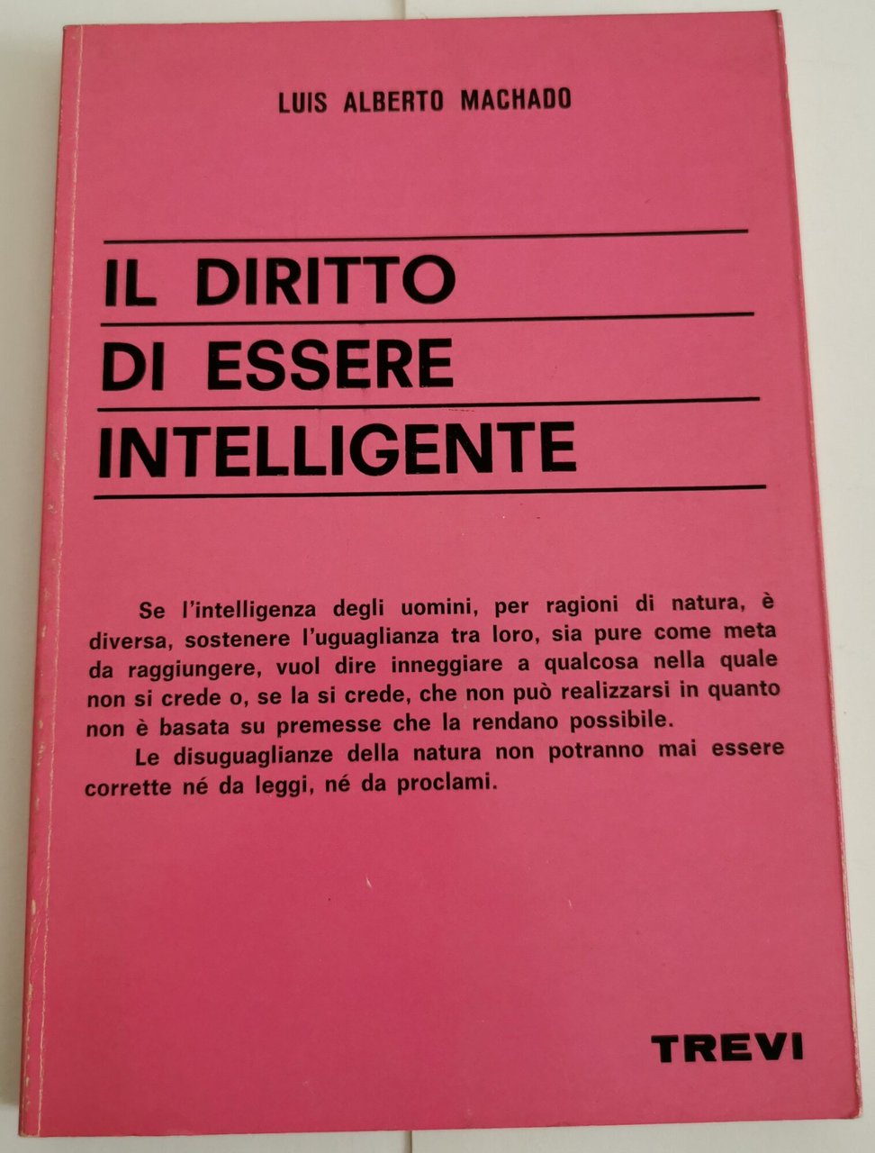 Il diritto di essere intelligente