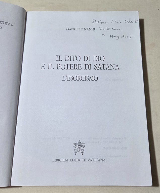 Il dito di Dio e il potere di Satana. L'esorcismo | Immagine Gallery 2
