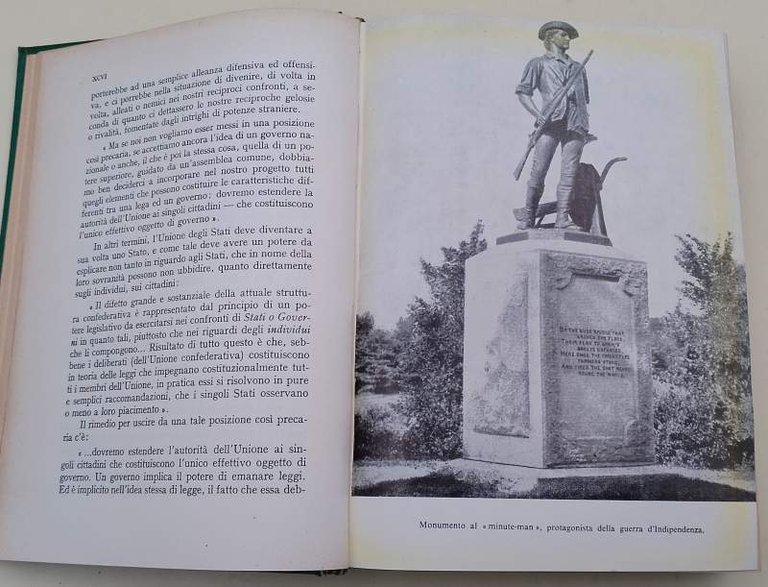 IL FEDERALISTA(COMMENTO ALLA COSTITUZIONE DEGLI STATI UNITI)( 1955)