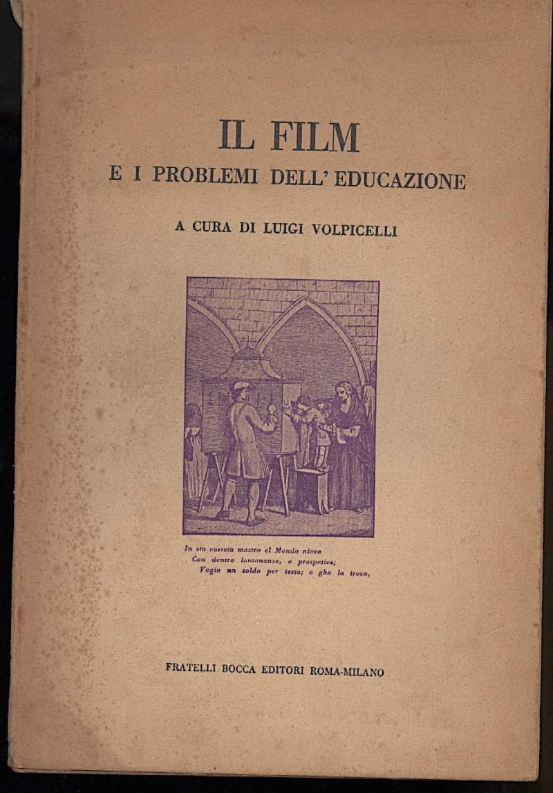 IL FILM e i problemi dell'educazione