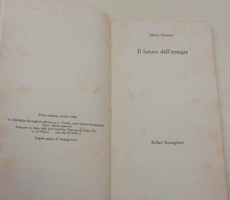 IL FUTURO DELL'ENERGIA(1988)