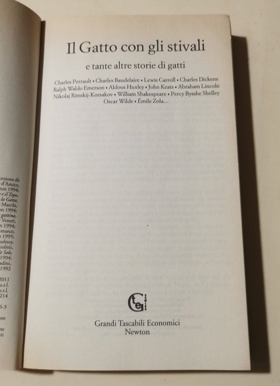 Il gatto con gli stivali e tante altre storie di …
