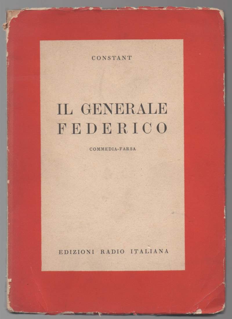 IL GENERALE FEDERICO-Commedia-farsa (s.d.) | Immagine principale