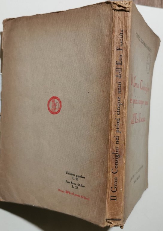 Il Gran Consiglio nei primi cinque anni dell'Era Fascista | Immagine Gallery 5