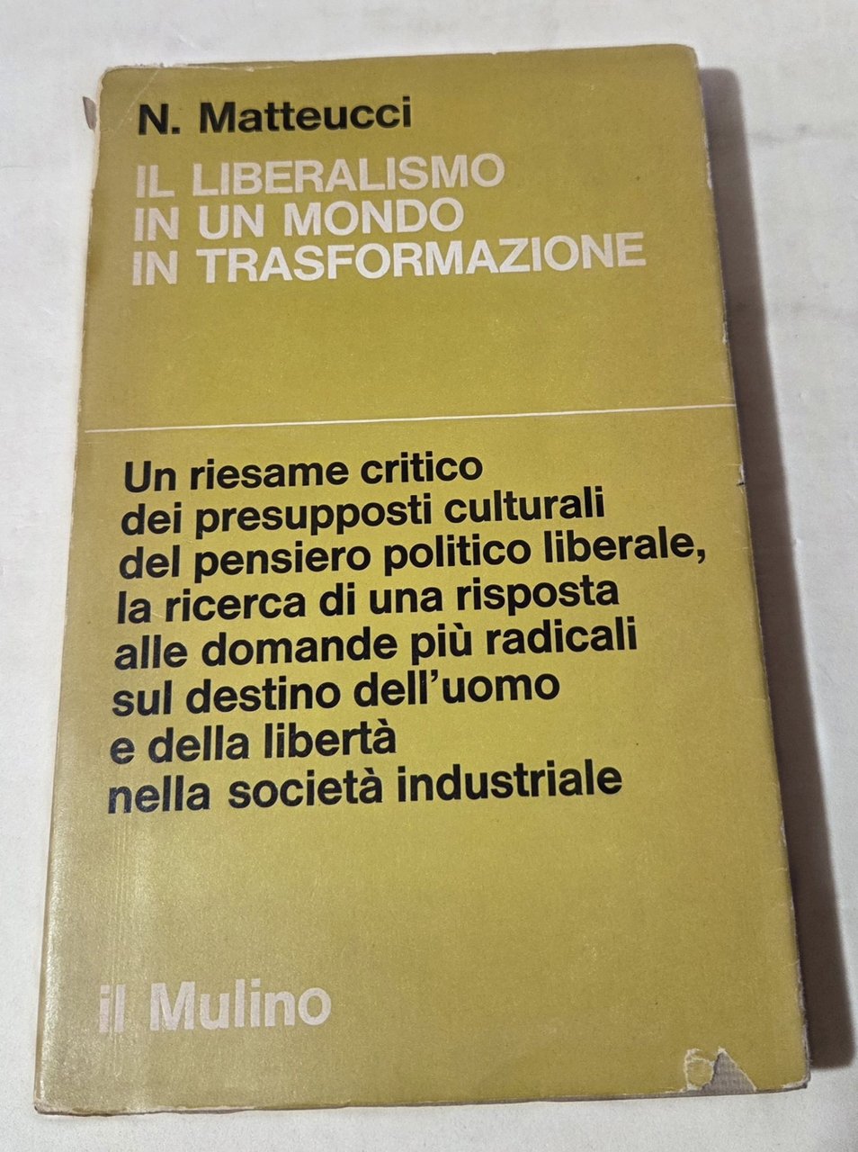 Il liberalismo in un mondo in trasformazione