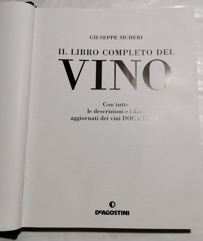 Il libro completo del vino
