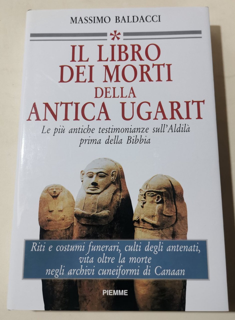 Il libro dei morti della antica Ugarit