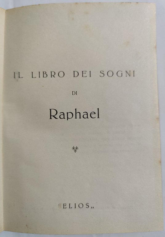 Il libro dei sogni