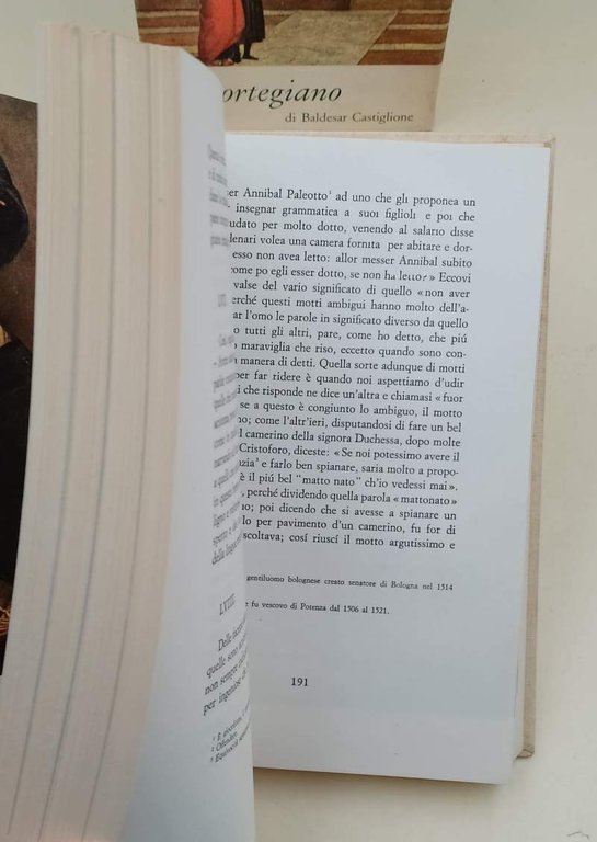 IL LIBRO DEL CORTEGIANO( 1960)