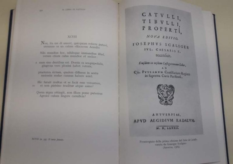 IL LIBRO DI GAIO VALERIO CATULLO E I FRAMMENTI DEI …