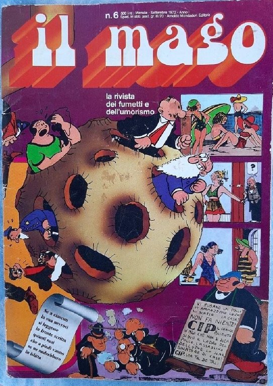 IL MAGO-LA RIVISTA DEI FUMETTI E DELL'UMORISMO( 1972)