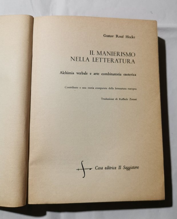 Il manierismo nella letteratura - Alchimia verbale e arte combinatoria …
