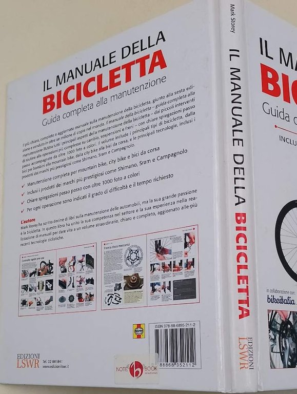 IL MANUALE DELLA BICICLETTA-GUIDA COMPLETA ALLA MANUTENZIONE(2015)
