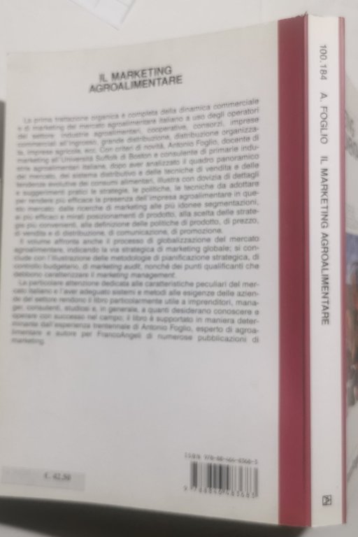 Il marketing agroalimentare. Mercato e strategie di commercializzazione