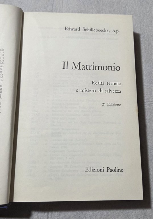 Il matrimonio - Realta' terrena e mistero di salvezza | Immagine Gallery 2