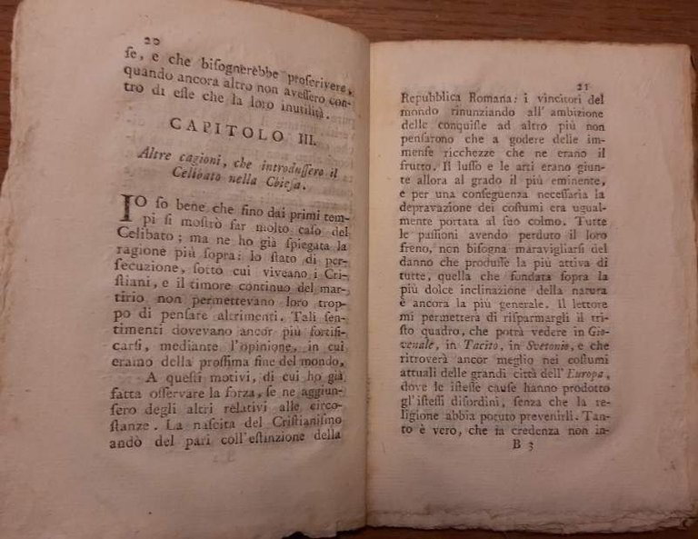 IL MATRIMONIO DEGLI ANTICHI PRETI E IL CELIBATO DEI MODERNI-II …