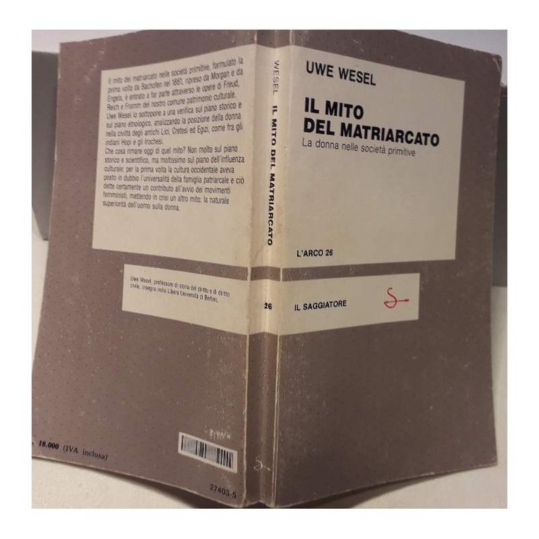IL MITO DEL MATRIARCATO (1985)