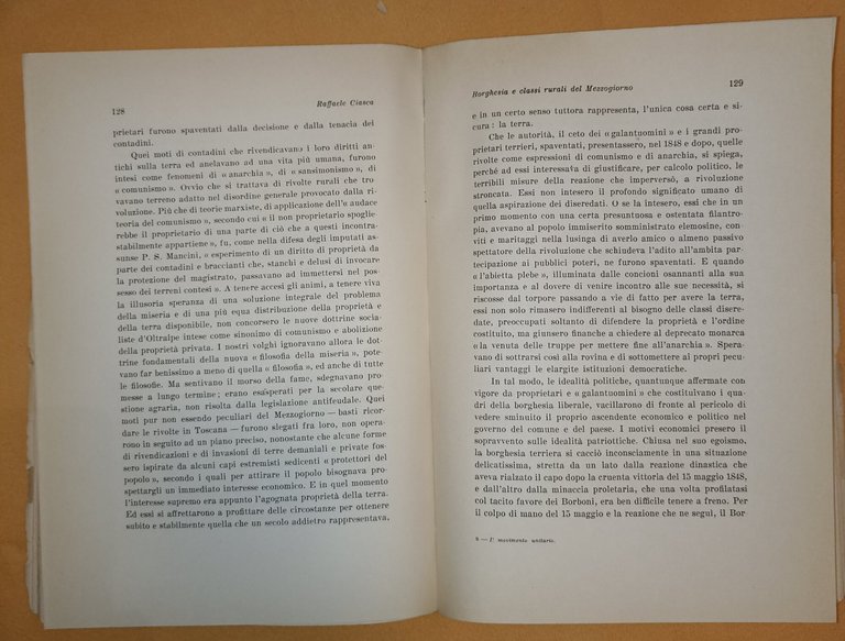Il movimento unitario nelle regioni d'Italia