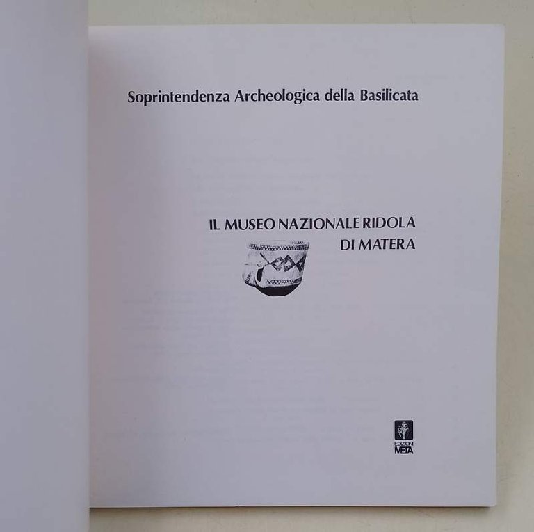 IL MUSEO NAZIONALE RIDOLA DI MATERA(1976)