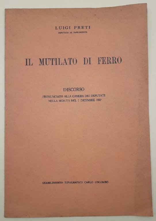 IL MUTILATO DI FERRO(1957)
