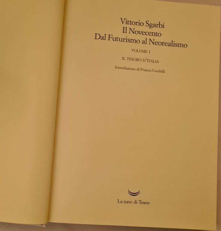 Il Novecento. Dal futurismo al neorealismo- Vol. 1