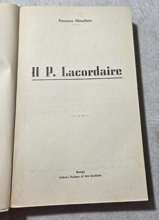 Il P. Lacordaire | Immagine Gallery 2