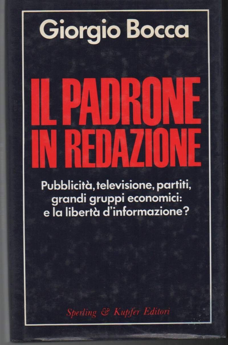 IL PADRONE IN REDAZIONE (1989)