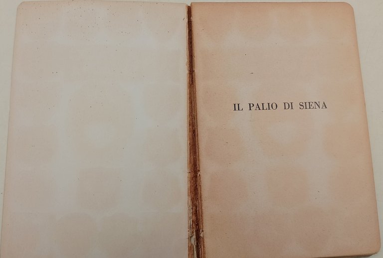Il Palio di Siena