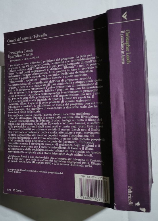 Il paradiso in terra - Il progresso e la sua …