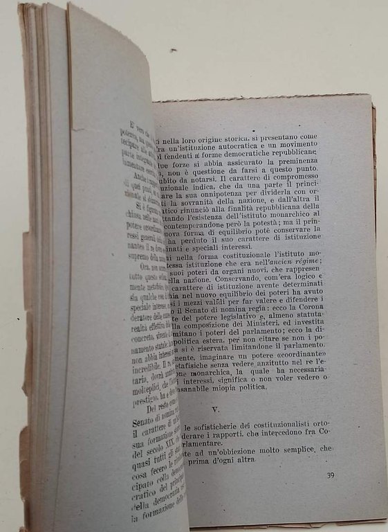 IL PARLAMENTO E LA DEMOCRAZIA(1946)