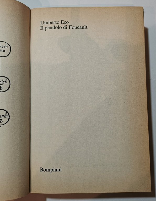 Il pendolo di Foucault