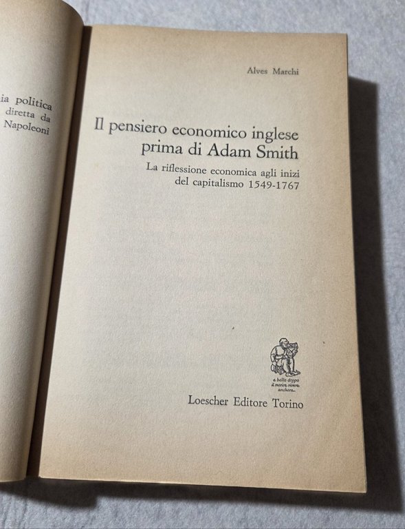 Il pensiero economico inglese prima di Adam Smith - La … | Immagine Gallery 2