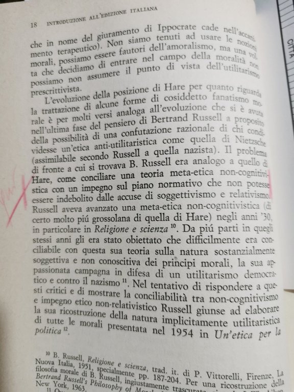 Il pensiero morale - Livelli, metodi, scopi