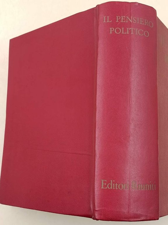 IL PENSIERO POLITICO(1972)