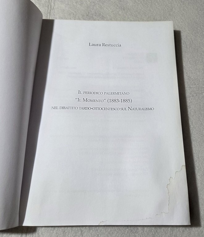 Il periodico palermitano «Il Momento» (1883-1885) nel dibattito tardo-ottocentesco sul … | Immagine Gallery 2