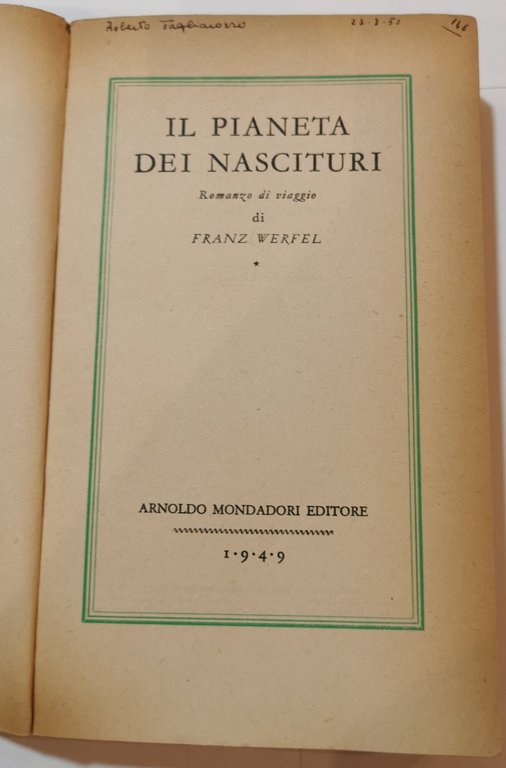 Il pianeta dei nascituri